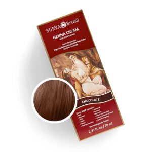 Surya Brasil Products Henna Cream, Chocolate, 2.37 Fluid Ounce, $18.64