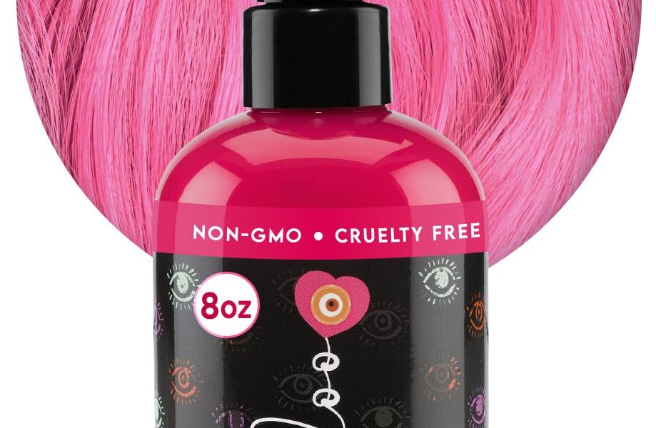 MOEHAIR VOODOO Pink Hair Dye, 8 Oz (Puppy Love), Pastel Pink, Vegan & Cruelty-Free, Semi-Permanent Hair Color, Intermixable, Ammonia, Sulfate & Paraben-Free, $16.99