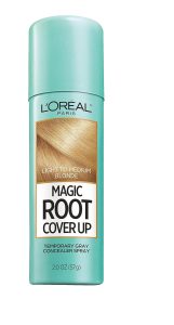 L'Oreal Paris Magic Root Cover Up Gray Concealer Spray Light to Medium Blonde 2 oz.(Packaging May Vary), $11.99