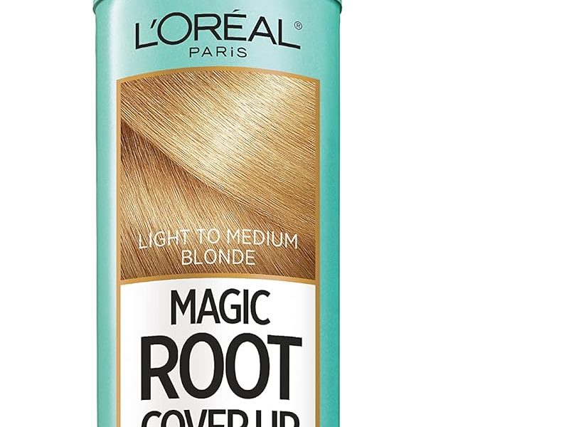 L’Oreal Paris Magic Root Cover Up Gray Concealer Spray Light to Medium Blonde 2 oz.(Packaging May Vary), $11.99