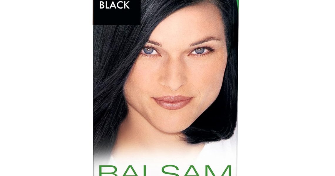 Clairol Balsam Permanent Hair Dye, 618 Black Hair Color, Pack of 1, $6.65