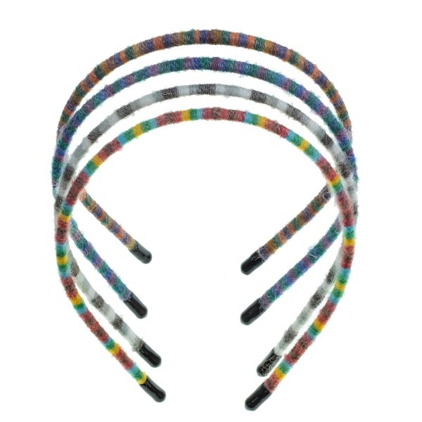 minihope Skinny Multicolor Headbands – Assorted Colors for All Hair Types – Instant Style, Pain-Free Wear – Durable, Adjustable, 4 Pack – Women, Men, Boys, Girls., $6.66