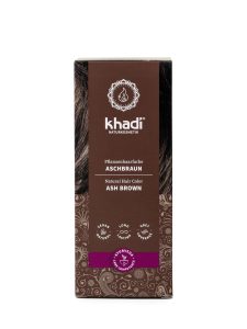 khadi ASH BROWN Natural Hair Color, 3.5oz, Plant based hair dye for matte, medium ash brown to intense coffee brown  without red undertones, 100% herbal, vegan, PPD & chemical free, for healthy hair., $21.99