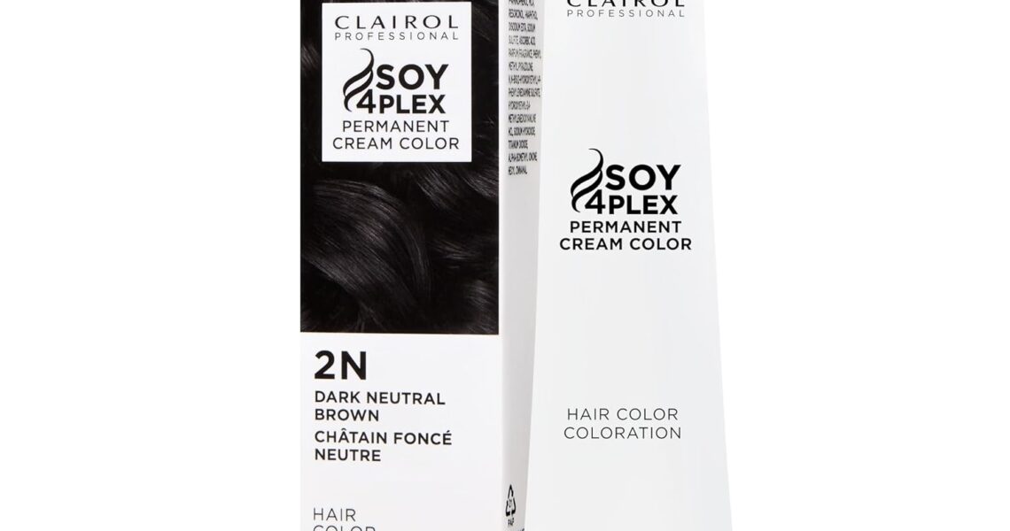Clairol Professional Permanent Crme Hair Color, Dark Hair Dye for Fade Resistant Gray Coverage, 2 oz | Packaging May Vary, $7.76