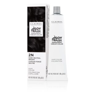 Clairol Professional Permanent Crme Hair Color, Dark Hair Dye for Fade Resistant Gray Coverage, 2 oz | Packaging May Vary, $7.76