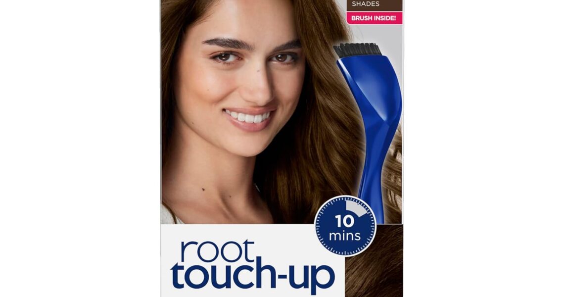 Clairol Root Touch-Up by Nice’n Easy Permanent Hair Dye, 5 Medium Brown Hair Color, (Pack of 1), $8.49