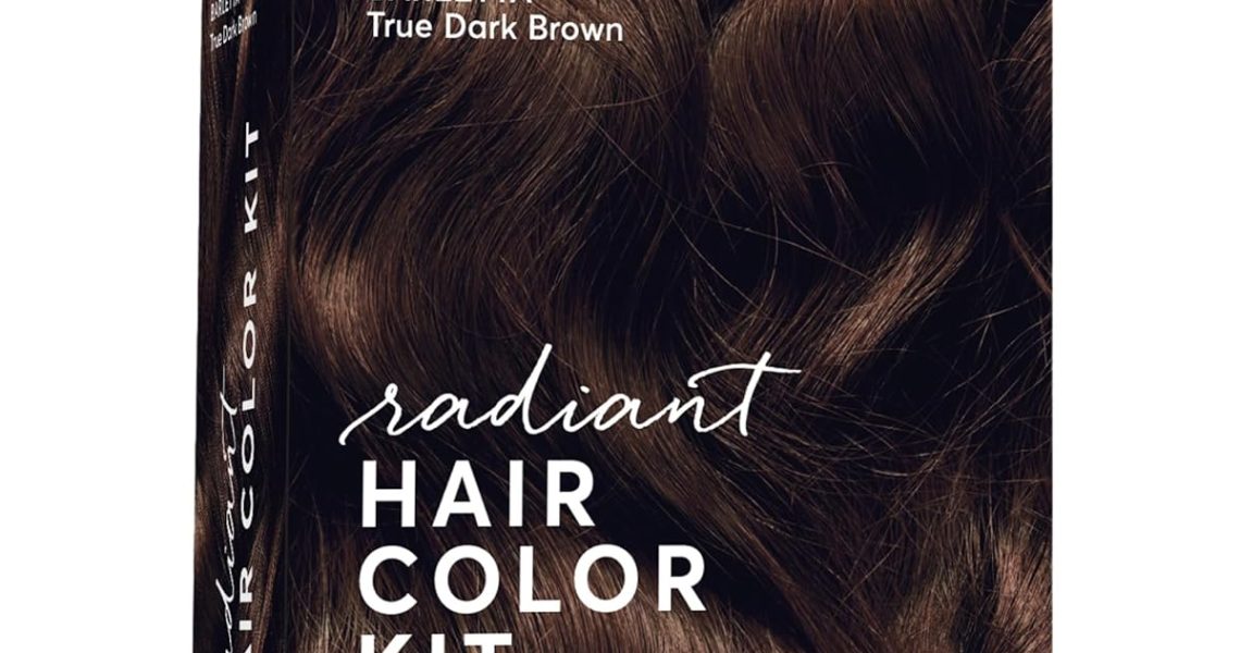 Madison Reed Radiant Hair Color Kit, Dark Brown for 100% Coverage of Resistant Gray Hair, Ammonia-Free, 4.5NNN Barletta Brown, Permanent Hair Dye, Pack of 1, $34.00