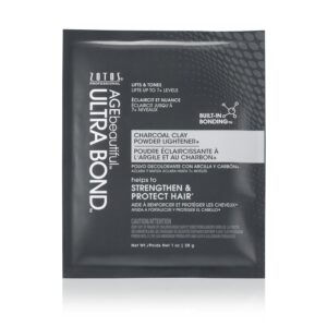 AGE beautiful Charcoal Clay Powder Hair Lightener with Ultra Bond Building | Strengthens, Protects & Nourishes | Lifts up to 7+ Levels | Lightens & Tones in One-Step, $7.00
