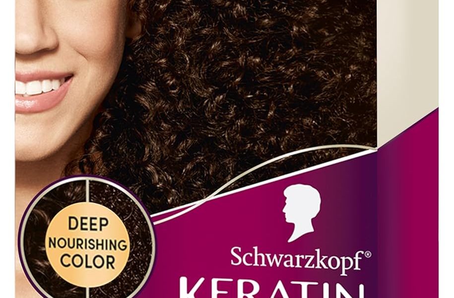 Schwarzkopf Keratin Color, Color & Moisture Permanent Hair Color Cream, 4.2 Dark Brown, $12.59