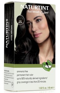 Naturtint Dark Brown Root Retouch Crme Permanent Hair Color - Ammonia Free, Conceal Grays, No Artificial Scent, 1.52 Fl Oz, $12.99