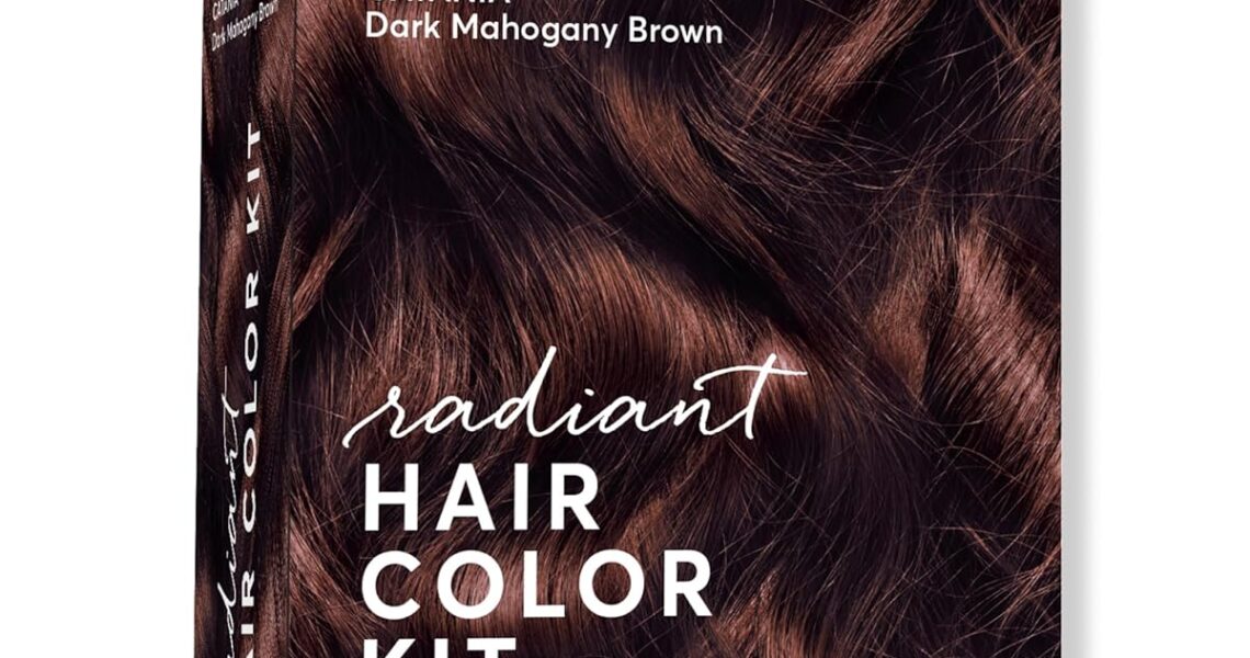 Madison Reed Radiant Hair Color Kit, Dark Cinnamon Brown for 100% Gray Coverage, Ammonia-Free, 5NGM Catania Brown, Permanent Hair Dye, Pack of 1, $34.00