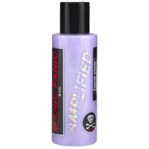 MANIC PANIC Virgin Snow Blonde Toner - Amplified - Semi-Permanent Blue-Tinted Toner for Blondes or Bleached Hair - Removes Brassiness (4oz), $19.99
