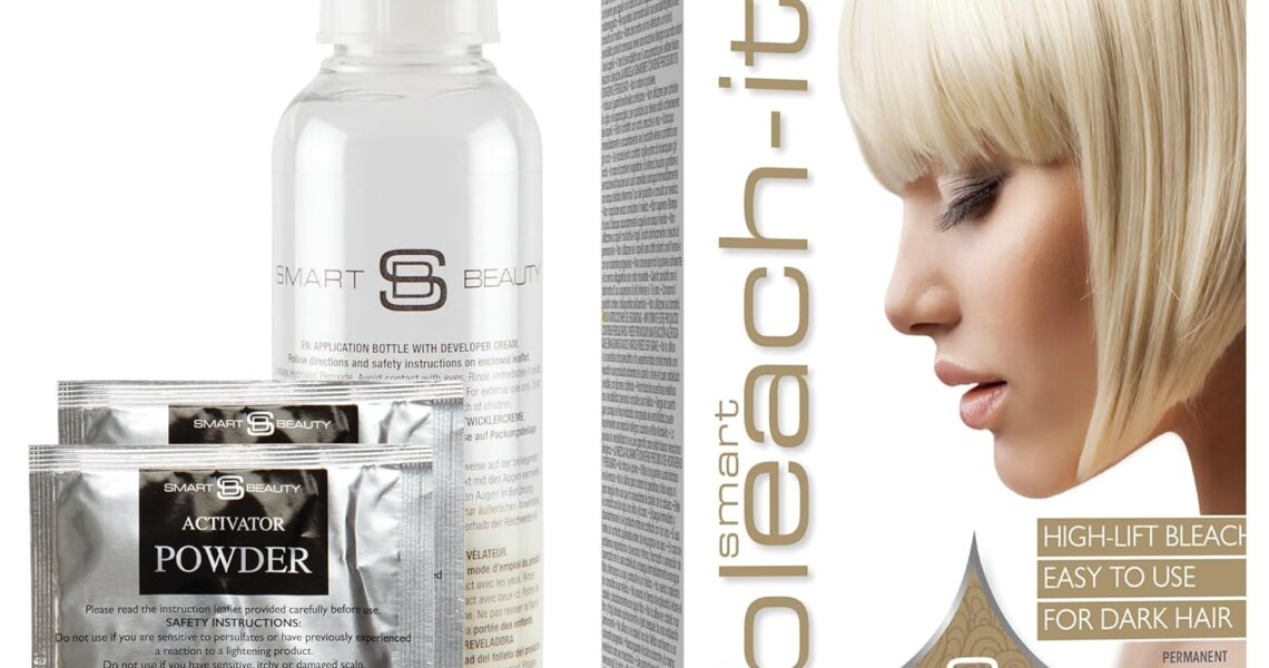 Smart Beauty Blonde Bleach-It, The Ultimate Lightener for Dark Hair, Perfect for Highlighting and Vibrant Pastel Colour, Hair Bleach Kit, Vegan & Cruelty Free, $15.45