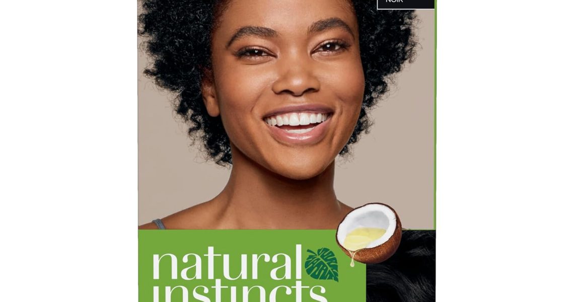 Clairol Natural Instincts Demi-Permanent Hair Dye, 2 Black Hair Color, Pack of 1, $7.98