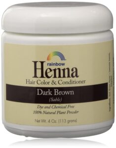 Rainbow Henna Persian Dark Brown Hair Color 4 Oz, (2 pack), $15.94