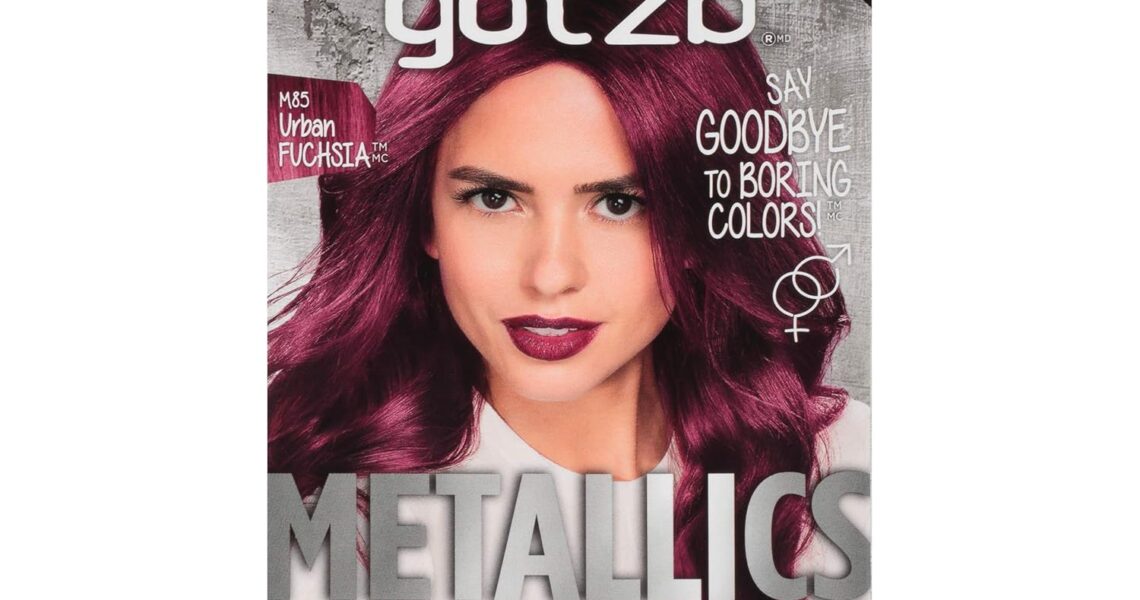 Got2b Metallics Permanent Hair Color, M85 Urban Fuchsia, $11.97