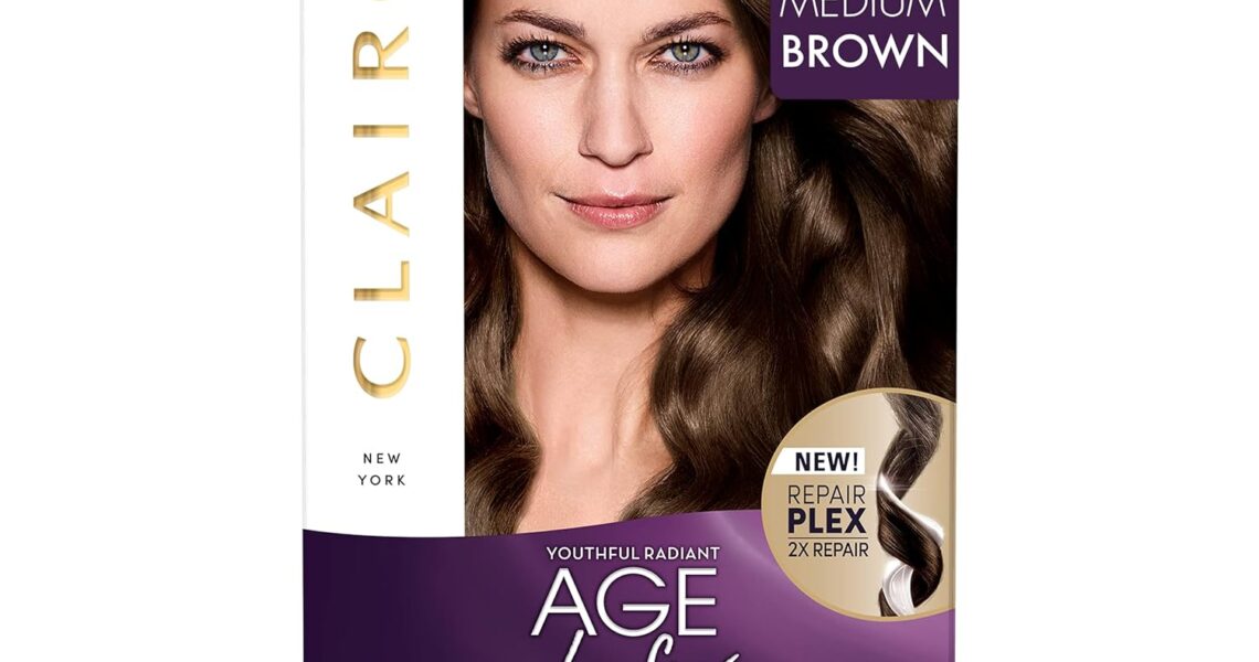 Clairol Age Defy Permanent Hair Dye, 5 Medium Brown Hair Color, Pack of 1, $8.97