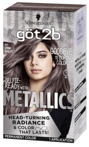 Schwarzkopf Got2b Metallics Permanent Hair Color, M83 Urban Mauve, $17.86