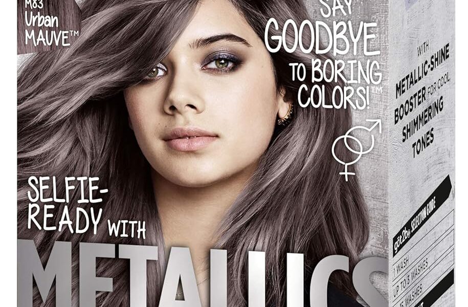 Schwarzkopf Got2b Metallics Permanent Hair Color, M83 Urban Mauve, $17.86