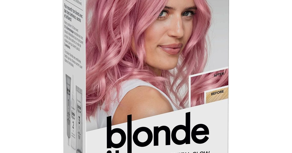 Clairol Blonde It Up Crystal Glow Toners Demi-Permanent Hair Dye, Rose Quartz Hair Color, Pack of 1, $12.49