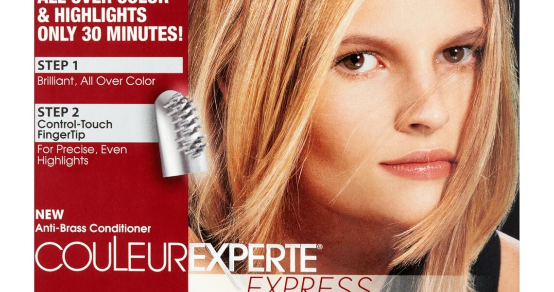 L’Oreal Paris Couleur Experte 2-Step Home Hair Color and Highlights Kit, Toasted Coconut, $16.99
