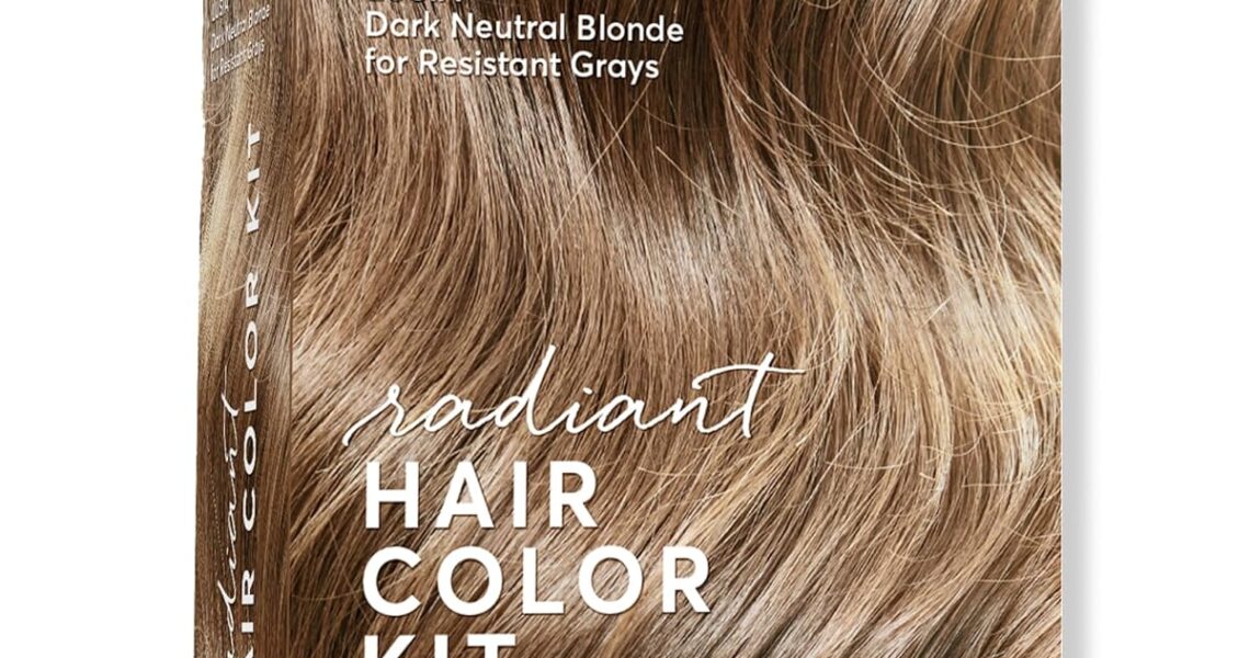 Madison Reed Radiant Hair Color Kit, Dark Neutral Blonde for 100% Gray Coverage of Resistant Gray Hair, Ammonia-Free, 8.5NNA Lusia Dark Blonde, Permanent Hair Dye, Pack of 1, $34.00