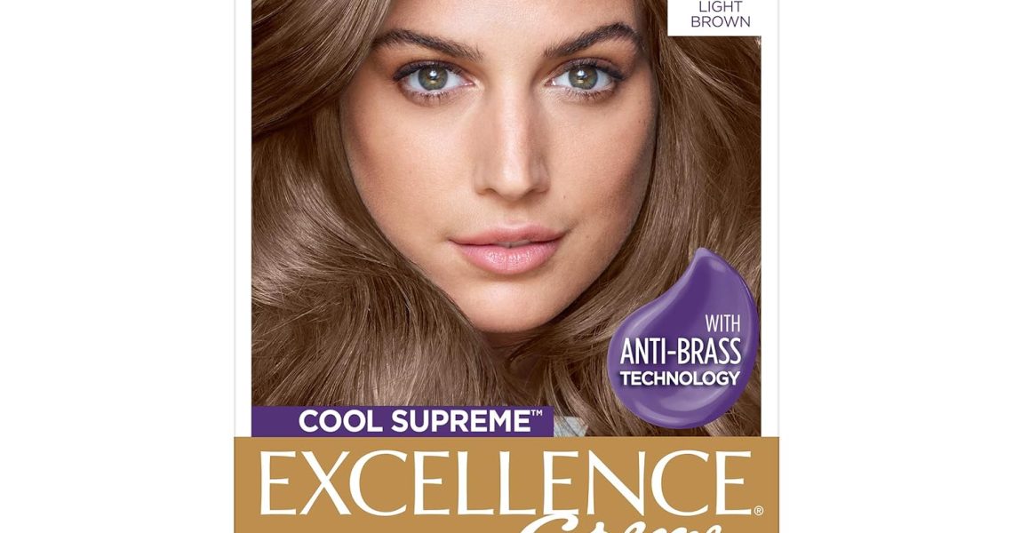 L’Oreal Paris Cool Supreme Permanent Hair Color, Ash, Ultra Ash Light Brown 6UA, $11.99