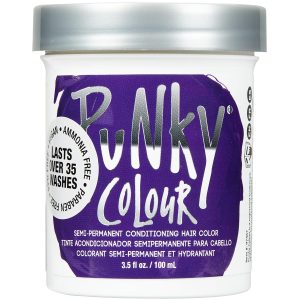 Punky Plum Semi Permanent Conditioning Hair Color, Vegan, PPD and Paraben Free, lasts up to 25 washes, 3.5oz, $9.99